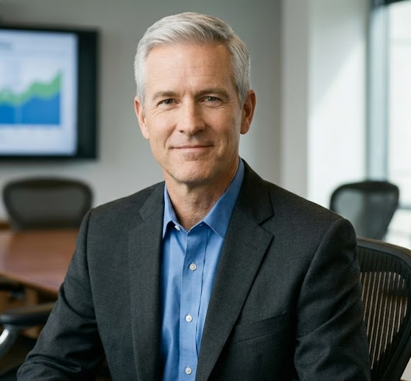 Professional AI headshot result generated by CareerShotAI for Michael